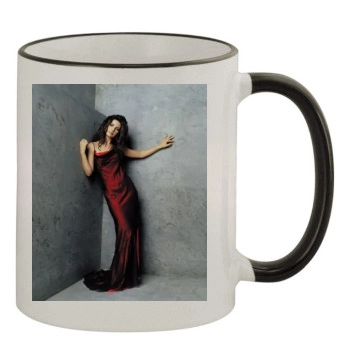 Shania Twain 11oz Colored Rim & Handle Mug