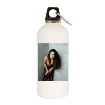 Shania Twain White Water Bottle With Carabiner