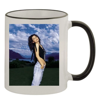 Shania Twain 11oz Colored Rim & Handle Mug