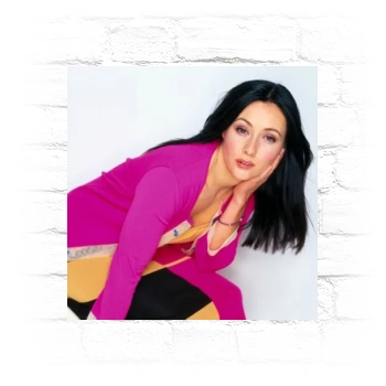 Shannen Doherty Metal Wall Art