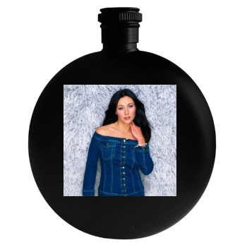 Shannen Doherty Round Flask