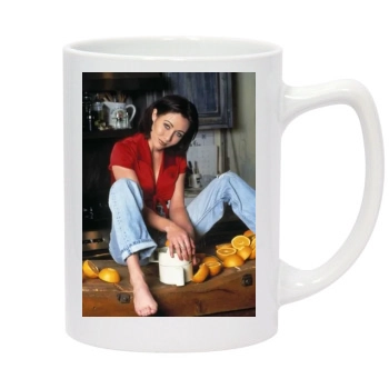 Shannen Doherty 14oz White Statesman Mug