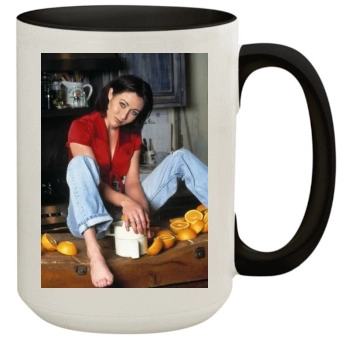 Shannen Doherty 15oz Colored Inner & Handle Mug