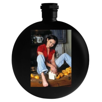 Shannen Doherty Round Flask