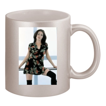 Shannen Doherty 11oz Metallic Silver Mug