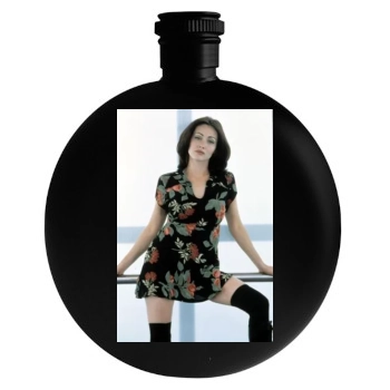 Shannen Doherty Round Flask