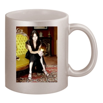 Shannen Doherty 11oz Metallic Silver Mug