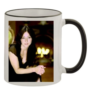 Shannen Doherty 11oz Colored Rim & Handle Mug