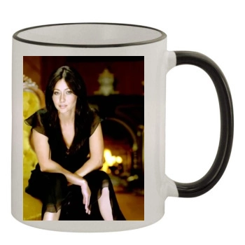 Shannen Doherty 11oz Colored Rim & Handle Mug