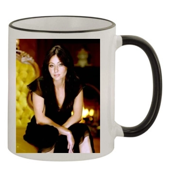 Shannen Doherty 11oz Colored Rim & Handle Mug