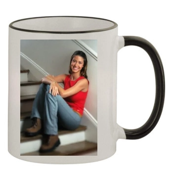 Shannon Elizabeth 11oz Colored Rim & Handle Mug