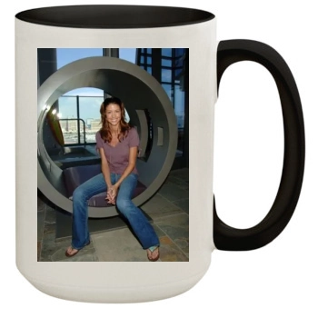 Shannon Elizabeth 15oz Colored Inner & Handle Mug