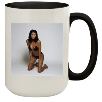 Shannon Elizabeth 15oz Colored Inner & Handle Mug