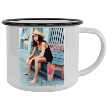 Shannon Elizabeth Camping Mug