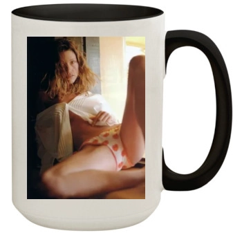 Shannon Elizabeth 15oz Colored Inner & Handle Mug