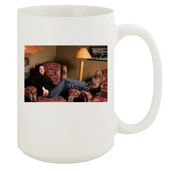 Shannon Elizabeth 15oz White Mug