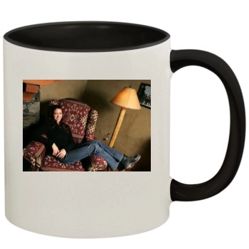 Shannon Elizabeth 11oz Colored Inner & Handle Mug