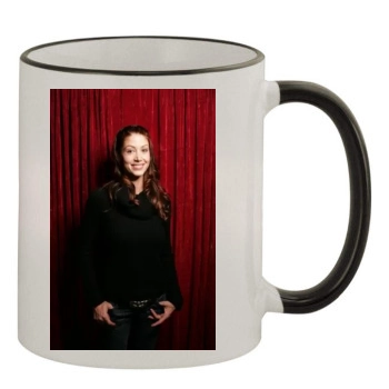 Shannon Elizabeth 11oz Colored Rim & Handle Mug