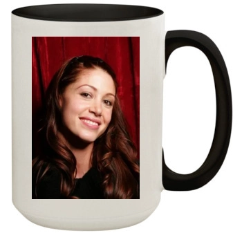 Shannon Elizabeth 15oz Colored Inner & Handle Mug