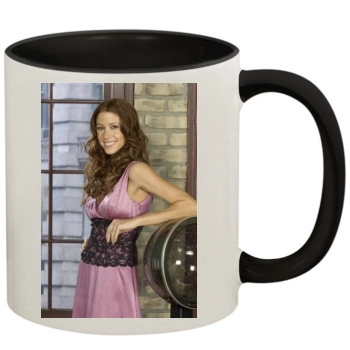 Shannon Elizabeth 11oz Colored Inner & Handle Mug