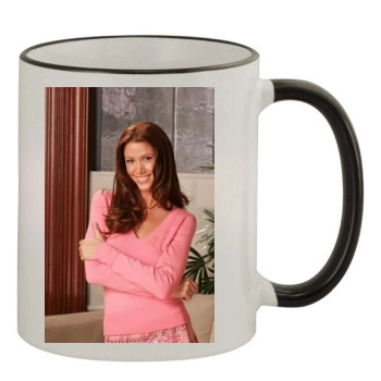 Shannon Elizabeth 11oz Colored Rim & Handle Mug