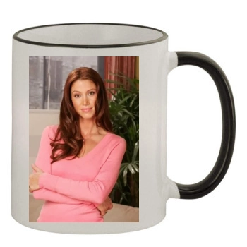 Shannon Elizabeth 11oz Colored Rim & Handle Mug