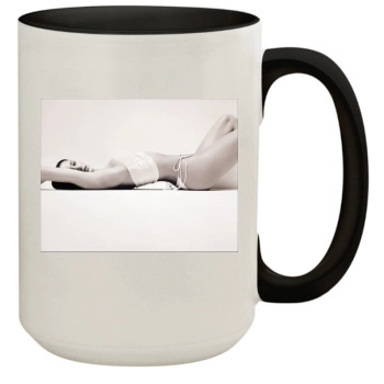 Shannon Elizabeth 15oz Colored Inner & Handle Mug