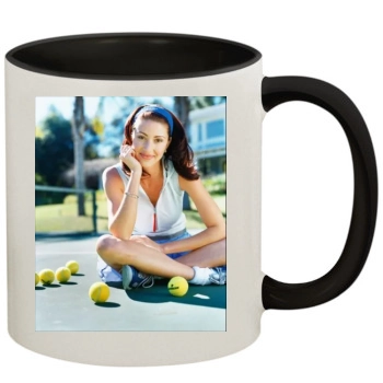 Shannon Elizabeth 11oz Colored Inner & Handle Mug