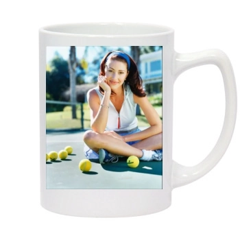 Shannon Elizabeth 14oz White Statesman Mug