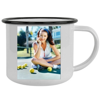 Shannon Elizabeth Camping Mug