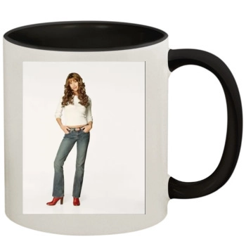 Shannon Elizabeth 11oz Colored Inner & Handle Mug