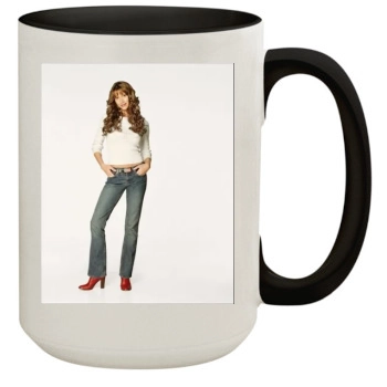 Shannon Elizabeth 15oz Colored Inner & Handle Mug