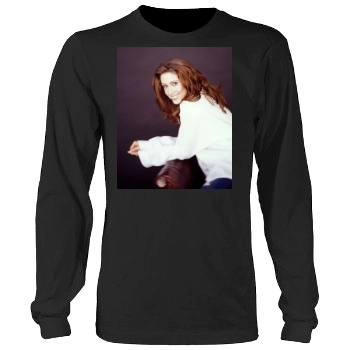 Shannon Elizabeth Men's Heavy Long Sleeve TShirt