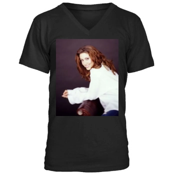 Shannon Elizabeth Men's V-Neck T-Shirt