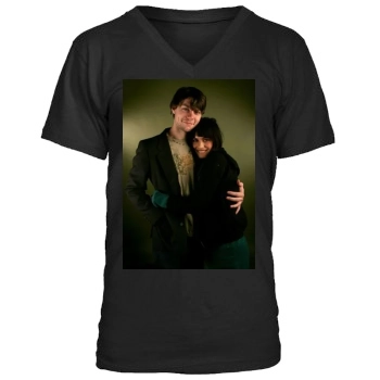 Shannyn Sossamon Men's V-Neck T-Shirt