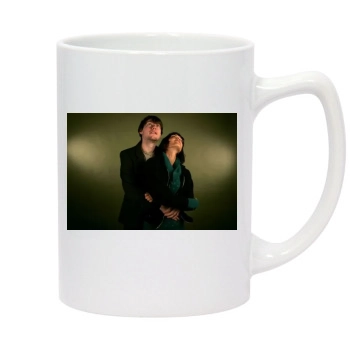 Shannyn Sossamon 14oz White Statesman Mug