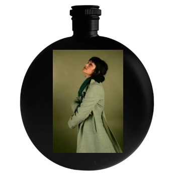 Shannyn Sossamon Round Flask