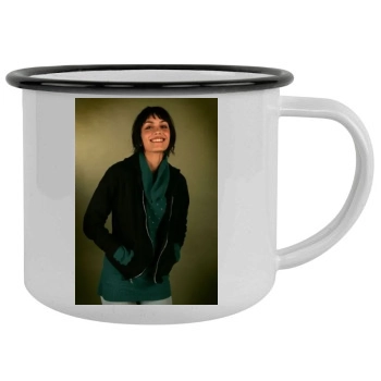 Shannyn Sossamon Camping Mug