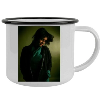 Shannyn Sossamon Camping Mug