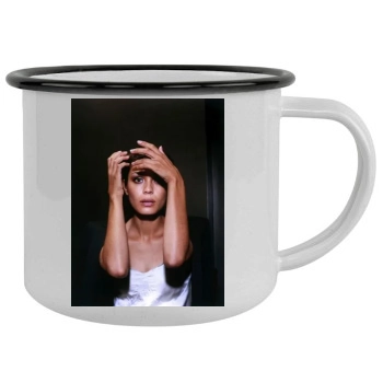 Shannyn Sossamon Camping Mug