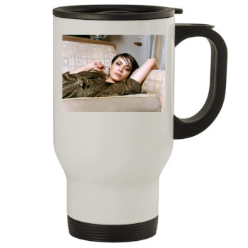 Shannyn Sossamon Stainless Steel Travel Mug