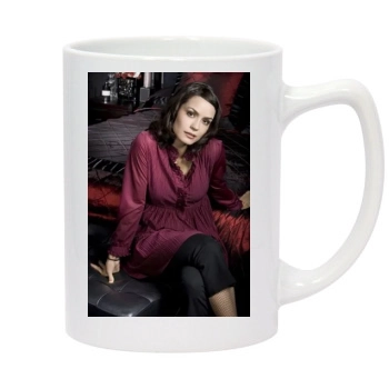 Shannyn Sossamon 14oz White Statesman Mug