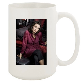 Shannyn Sossamon 15oz White Mug