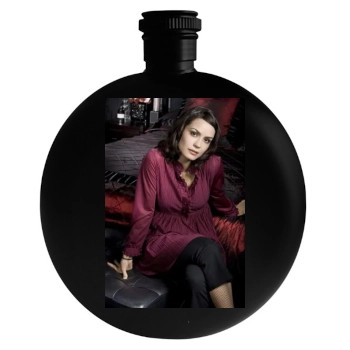 Shannyn Sossamon Round Flask