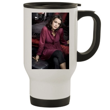 Shannyn Sossamon Stainless Steel Travel Mug