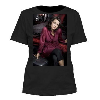 Shannyn Sossamon Women's Cut T-Shirt