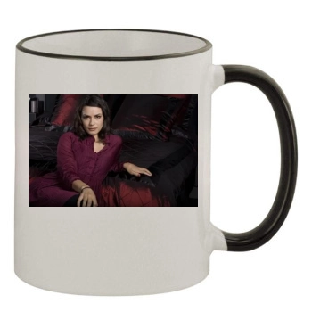 Shannyn Sossamon 11oz Colored Rim & Handle Mug