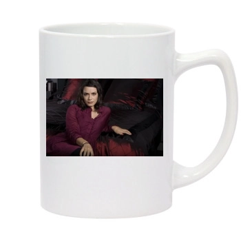 Shannyn Sossamon 14oz White Statesman Mug