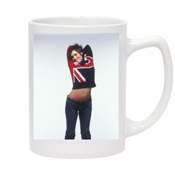 Shannyn Sossamon 14oz White Statesman Mug