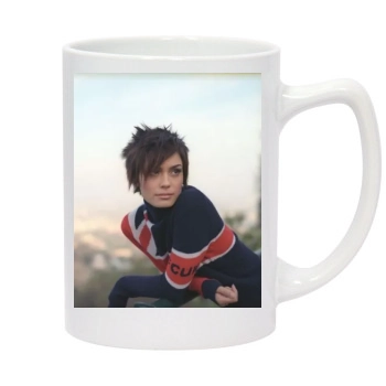 Shannyn Sossamon 14oz White Statesman Mug